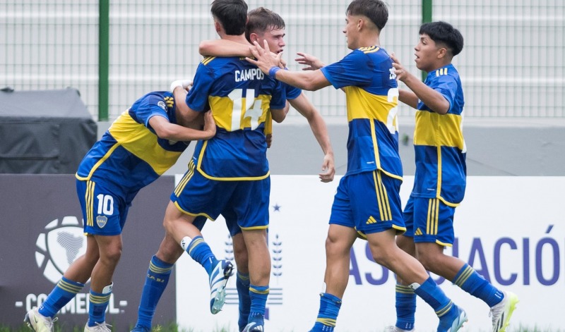 Los pibes de Boca son finalistas de la Copa Libertadores Sub 20